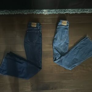 Juniors Hollister flare jeans size 00s